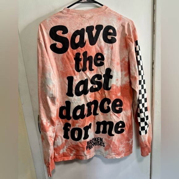 Long Sleeve Tee ~ Size L - Broken Promises - Save the Last Dance for Me. - Picture 2 of 3